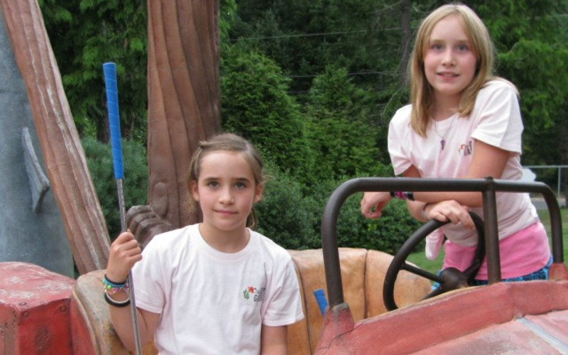 children at golf gardens destin