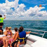 Beautiful beach views while parasailing in Destin