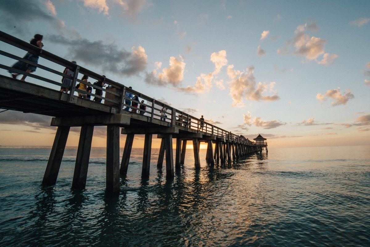 Okaloosa Island fishing pier